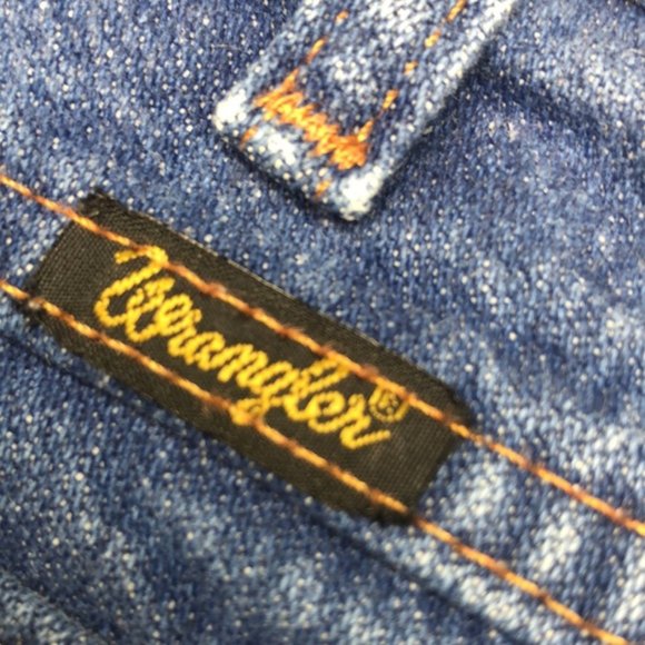 LIKE NEW MENS VINTAGE WRANGLER STRAIGHT JEANS 29x34 - Picture 10 of 10